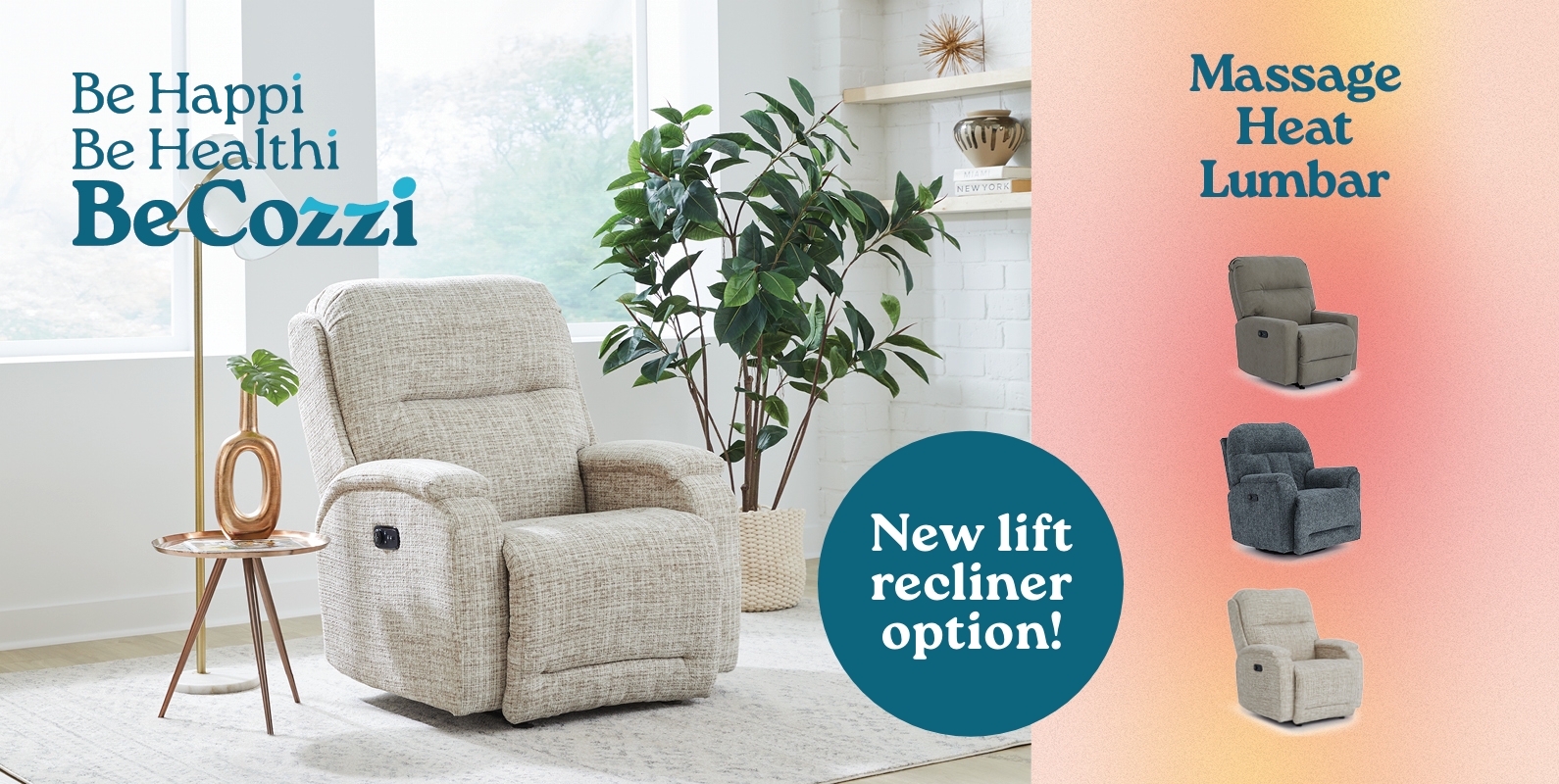 New Becozzi Lift Recliners