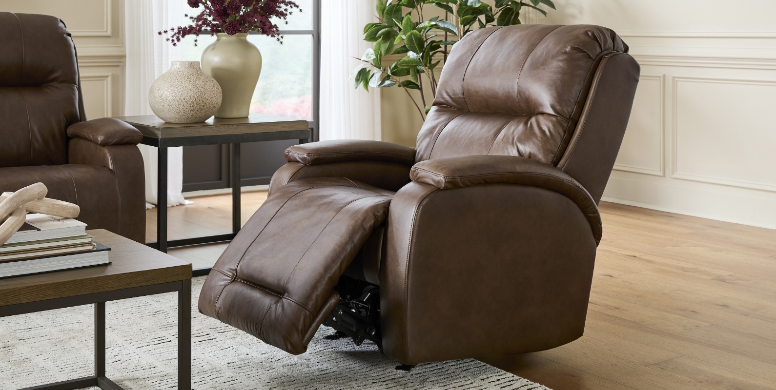 Maverly Leather Recliner