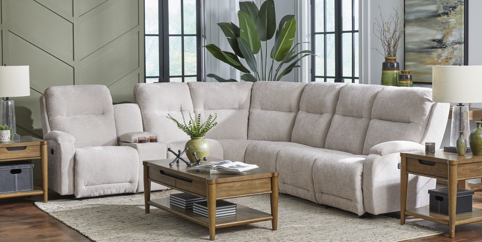 Maverly Fabric Sectional